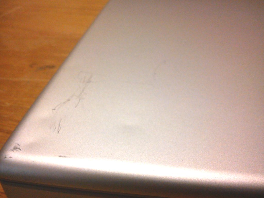 Scratched Macbook Pro